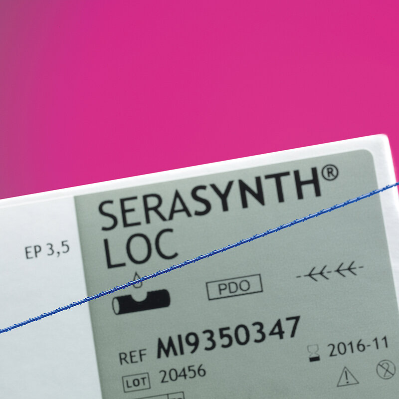 SERASYNTH LOC absorbable PDO suture